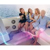 Pyle 6.5 Inch Bluetooth Marine Speakers - 2-way IP-X4 Waterproof
