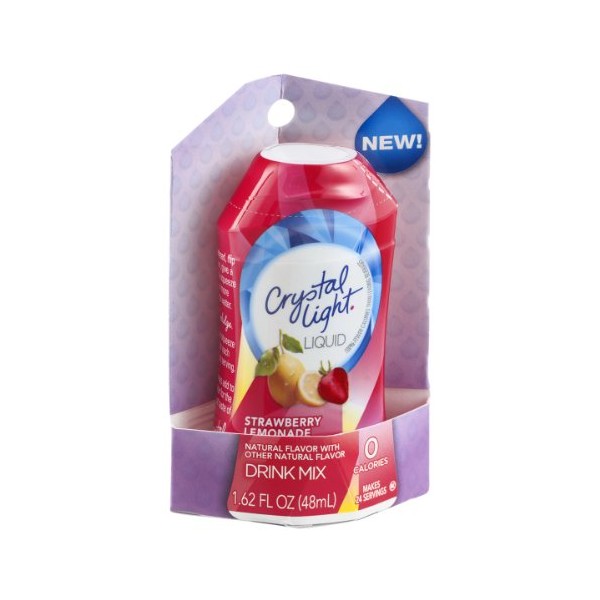 Crystal Light Strawberry Lemonade Liquid Drink Mix 1.62 oz