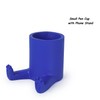 DreamsEden Pen Holder, Resin Pen Pencil Cup with Phone Stand,