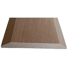 Solid Red Oak Interior Threshold - Style A (4 1/2 inches x 36 inches)