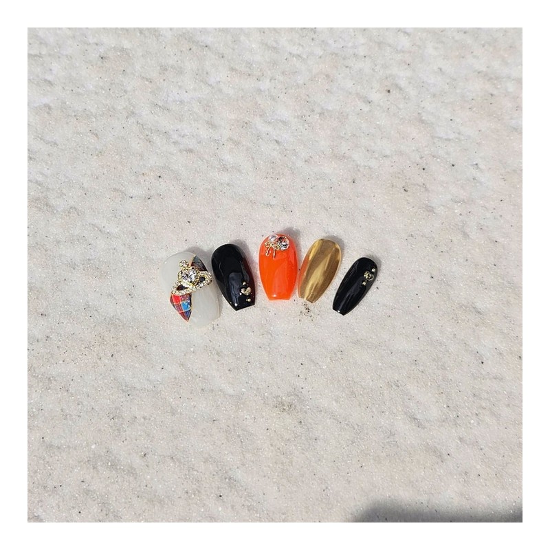 Vivian Handmade Nail Tips - Long Point / 비비안 수제네일팁