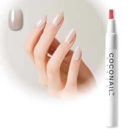 COCONAIL COCONAIL B02 HEMA Free Removable Gel Nail Seal Peel Off Color Gel Nail Tip Anti Allergen Transparent Easy Beginner Self Kit Set Clear Base Sheer Color Top Pen Brush Stick
