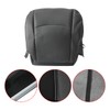 AUTOKAY Driver & Passenger Bottom Perforated Leather Seat Cover for