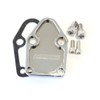 Aeroflow AF64-2028C Billet Fuel Pump Block Off Plate Chrome Suits