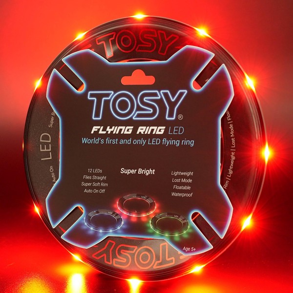 TOSY Flying Ring - 12 LEDs, Super Bright, Soft, Auto