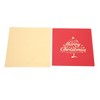 Greeting Card Three Dimensional Christmas Special Shape Decorative Paper with