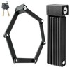 YIFMOO Folding Bicycle Lock, 78 cm Bicycle Lock, High Security