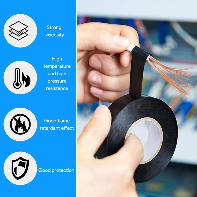 Connextion 6 Volumes Electrical Tape 18 mm x 20 m