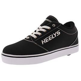 HEELYS Footwear Wheeled Heel Shoe, Black, 7 US Unisex Big Kid