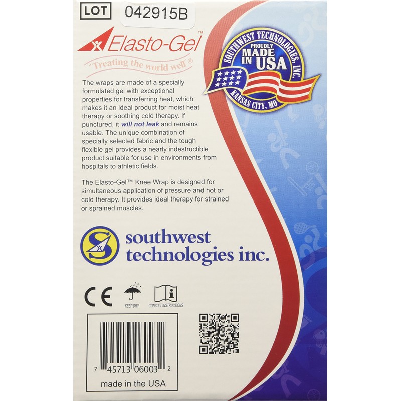 SWTW6001EA - Elasto-Gel Hot/Cold Wrap 4 x 24