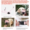 HEELE Dog Muzzle for Dogs, Soft Nylon Print Muzzle Air