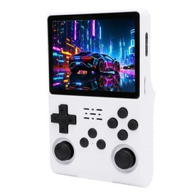 R40S PRO Game Console - 30000 Classic Games in 1 Handheld Retro Gaming Consele with 3.5-Inch IPS Screen/3800mAh/20＋ Emulator/Built-in 256G TF Card, Support HDMI and TV Output