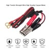 KUNCAN Alligator Clips Battery Terminals - Battery Alligator Clips to