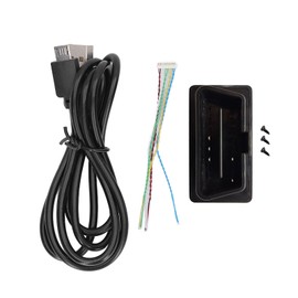 LCD Smart Key Universal TK800+ LCD Touch Screen Smart Key Remote Keyless Entry for All Start Stop Engine Button Models (Silver)