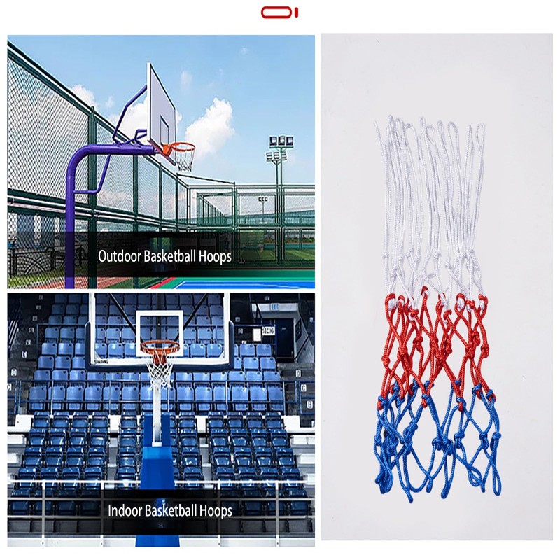 Dinghaole 2 PCS Heavy Duty Basketball Net, Replacement Hoop Nets