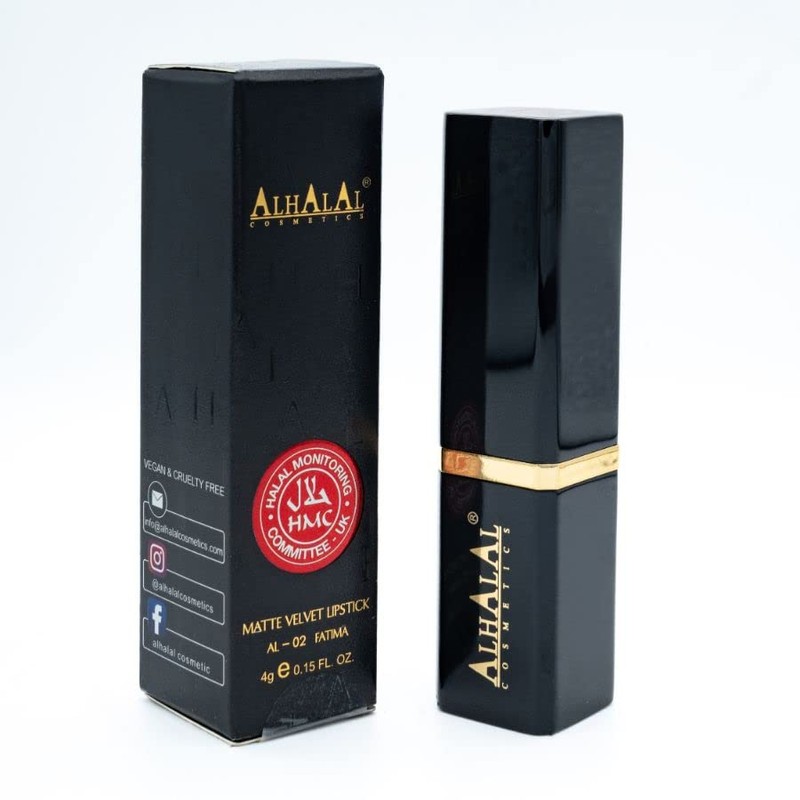 Halal MATTE VELVET LIPSTICK Long Lasting up to 16h Vegan
