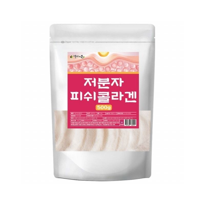 엄마애손 저분자 피쉬 콜라겐 분말 500g