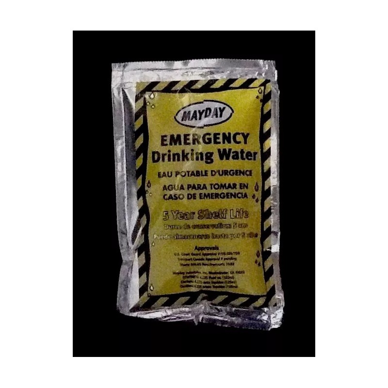 Mayday 36 Emergency Survival Drinking Water Pouches For Kits BOB