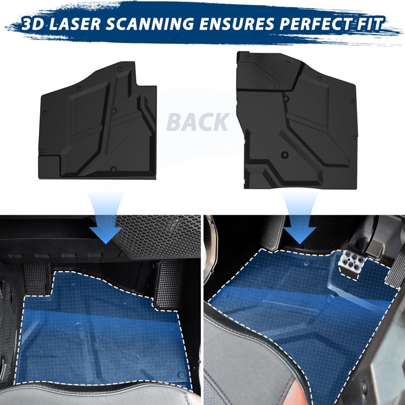 POKIAUTO TPE Floor Mat for Polaris Xpedition XP5/ ADV5 2024+,