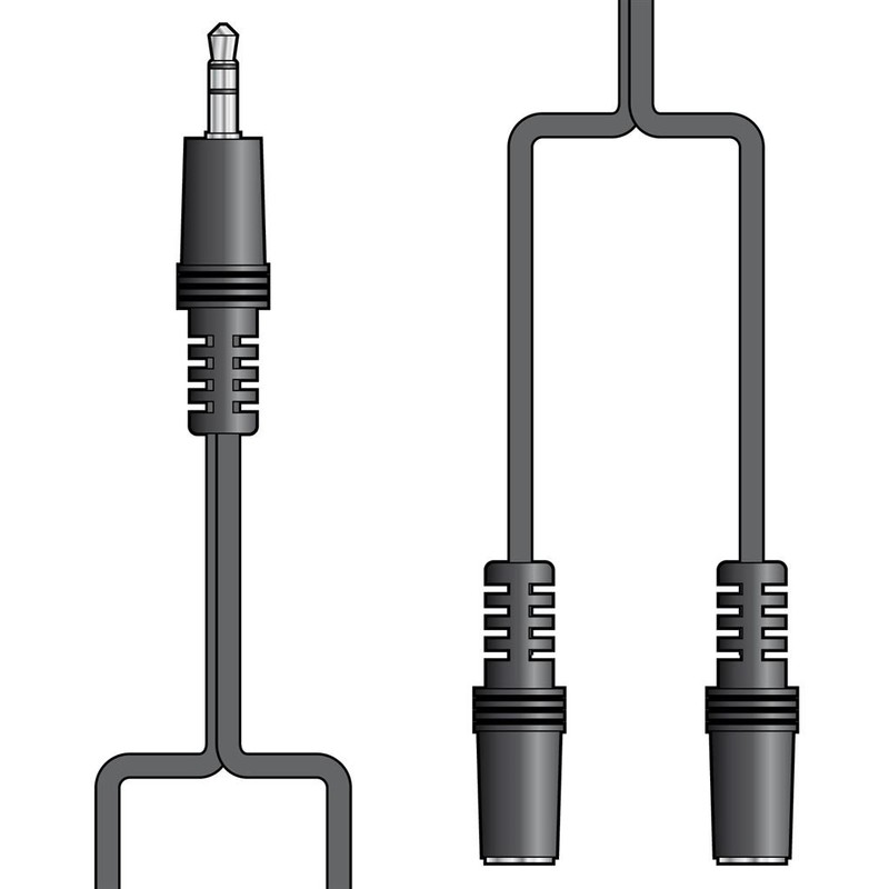 AV Link | 3.5mm Jack Headphone Splitter Cable | 1.2