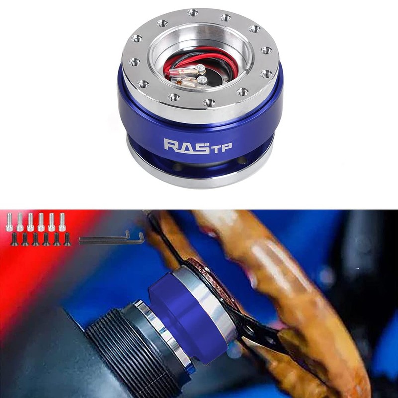 MUGE RACING Steering Wheel Quick Release, Steering Wheel Hub Adapter
