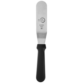 Mercer Culinary Offset Spatula, 6 Inch, Black