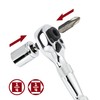 Powerbuilt Stubby Ratchet, Mini 1/4 Inch Ratchet Wrench, Reversible 72