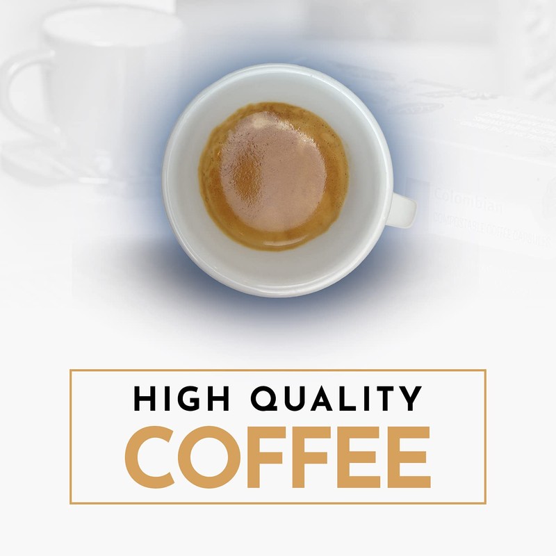 THE EDEN PROJECT Plastic Free Nespresso Compatible Coffee Capsules MIXED