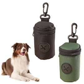 2 Stücke Kotbeutelspender für hunde, Hundekotbeutelspender, Beutelspender zur Befestigung an der Hundeleine, Kotbeutelspender für Die Meisten Standard-Hundekotbeutel