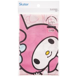 Skater KB4-A Lunch Cloth, My Melody, Sanrio, 16.9 x 16.9 inches (43 x 43 cm), Made in Japan
