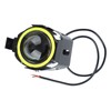Projector Lens Motorcycle LED Headlight Front Extraposition Light Angel Eye