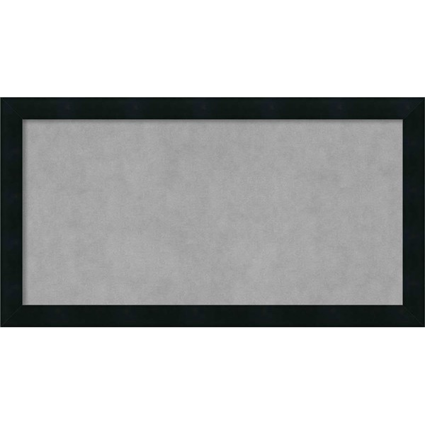 Framed Magnetic Board Bulletin Board | Magnet Board Mezzanotte Black