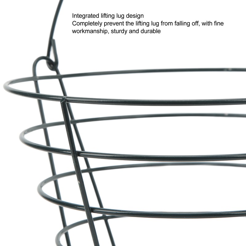 Golf Ball Storage Basket Metal Lightweight Large Capacity Basket Container