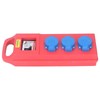 Portable Socket Box 3 Position 3 Hole Outlet IP54 Mobile