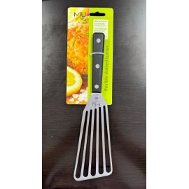 MIU France Spatula Stainless Steel Slotted Flexible Metal Lightweight Turner