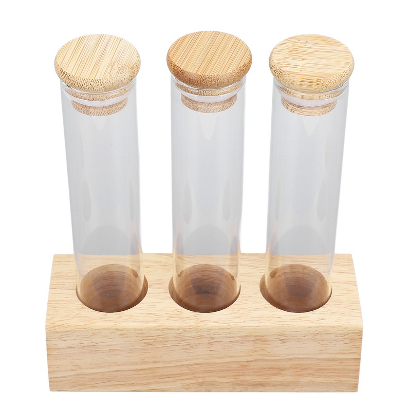 Coffee Bean Jars Canisters Coffee Storage Containers with Solid Wood