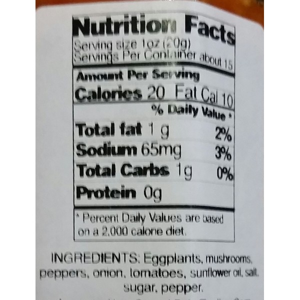 RAURENI ROMANIAN ZACUSCA W/ MUSHROOMS 300 grams