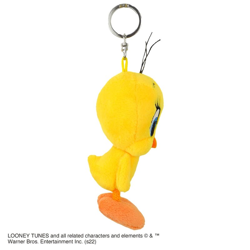 NICI Keyring BB Tweety Looney Tunes 11cm Bean Bag Plush