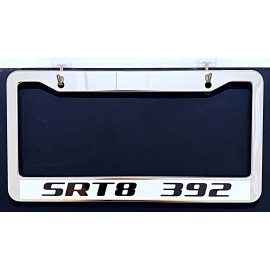 Unbranded SRT8 392 Stainless Steel License Plate Frame