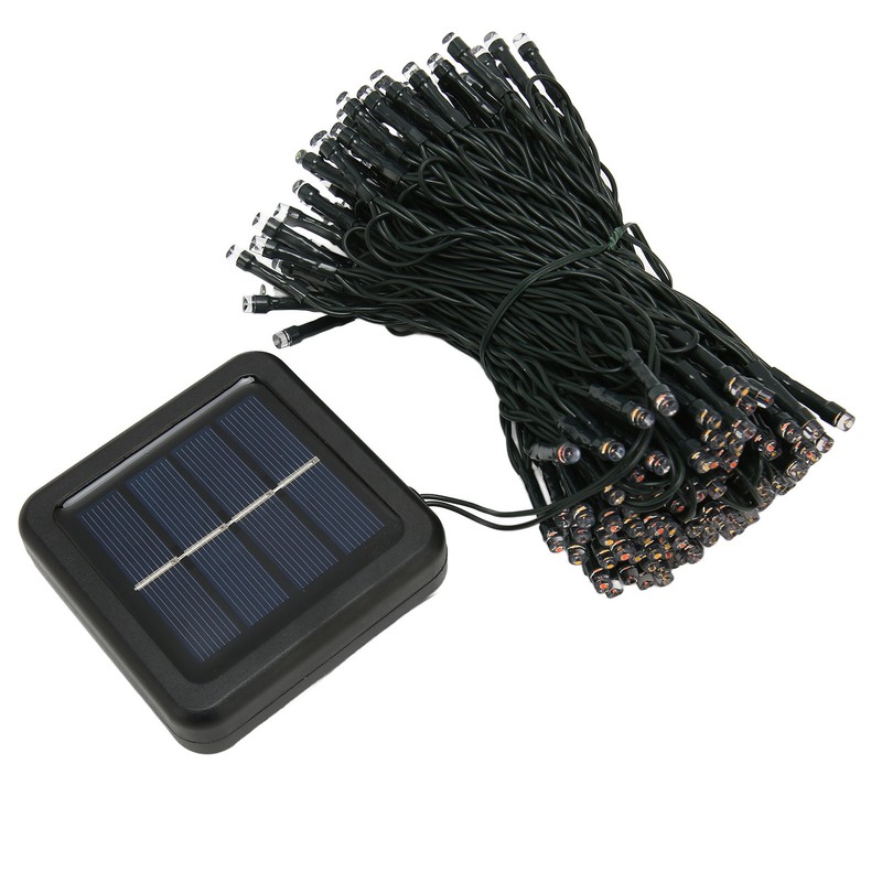 LED Solar String Lights 8 Modes 200 Lamps 22 Meters