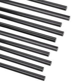 ARRIS 6.0MM Diameter Carbon Fiber Rod 500mm for RC Airplane DIY Craft 1mm 1.5mm 2mm 2.5mm 3mm 4mm 5mm 6mm 7mm 8mm 9mm 10mm Matte Pole 19.68inches 10PCS
