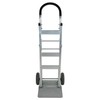 Monster Trucks Modern Aluminum Hand Truck, Silver, 600lbs Capacity, Foldable