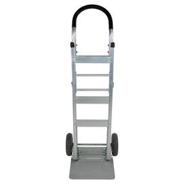 Monster Trucks Modern Aluminum Hand Truck, Silver, 600lbs Capacity, Foldable