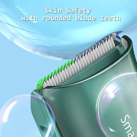 zuxify Baby Hair Clippers, Electric Quiet Vacuum Hair Clipper for Kids, Baby Hair Cutting Kit for Child Aged 0-12, Ceramic Blade Rechargeable Waterproof Trimmer, Infants Toddlers Children and Autism