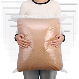 10Pcs Large Ziplock Bags for Clothes,60×70 CM,50×60 CM Large Travel Clothes Storage Bags Clear Seal Zip Lock Bag Waterproof Luggage Organiser Resealable Plastic Bag for Storing Clothing