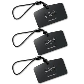 Veise VK01 IC Cards for Smart Lock, 13.56MHz RFID Cards Key Fobs for Keyless Entry Door Lock, Smart Deadbolt Key Compatible to Multiple Apps (3 Pack)