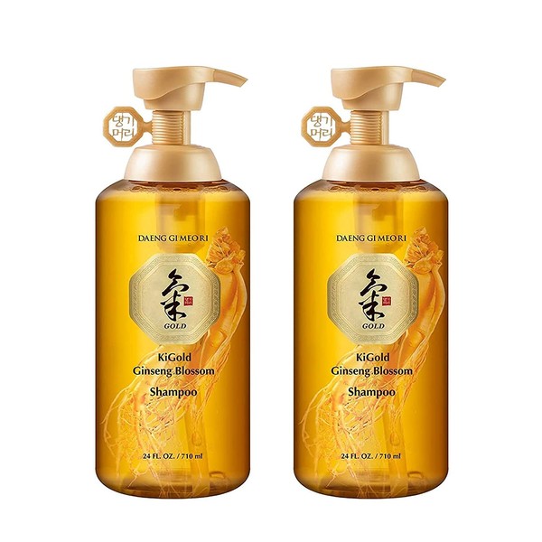 Daeng Gi Meo Ri Ki Gold 2 Shampoo Set [Real Gingseng inside]