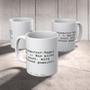 Mr. & Mrs. Panda Tasse Spruch Handwerker-Regel Nr. 1: Was