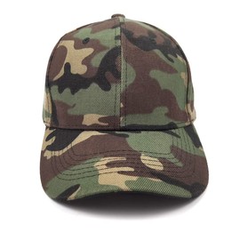 FISHSHOP Baseball Cap Spring Summer Flax Mesh Hat Men's Fashion Thin Cut Breathable Beach Sun Hat, Camouflage army green