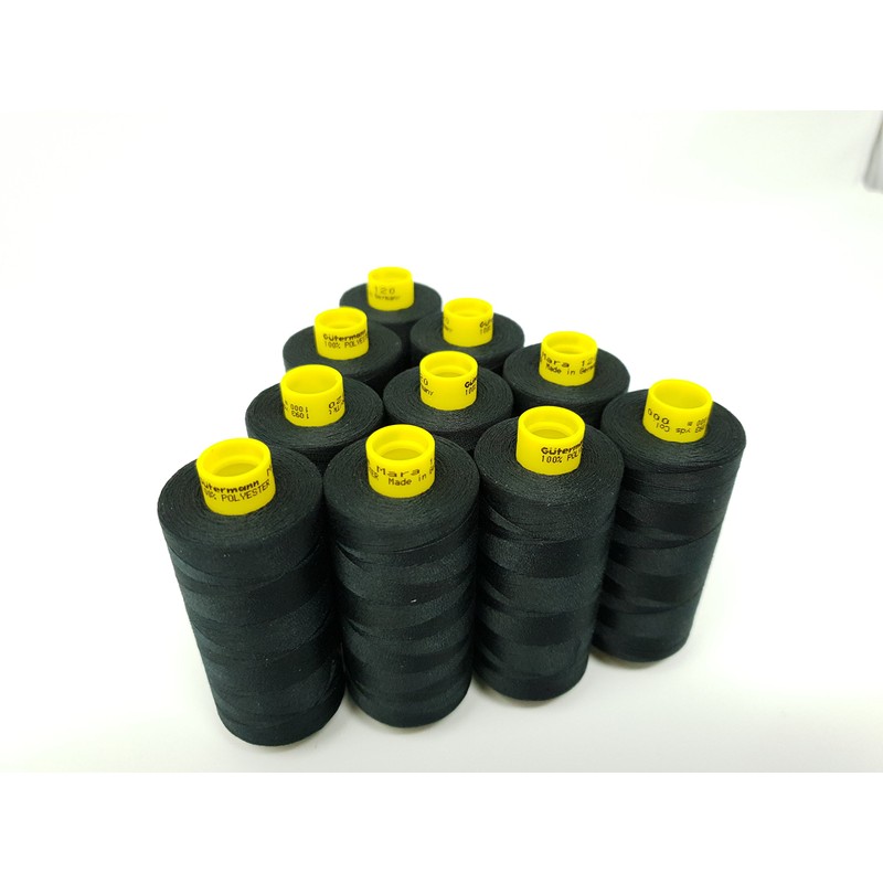 Gutermann Mara 120 All-Purpose Sewing Thread Set of 10 Polyester